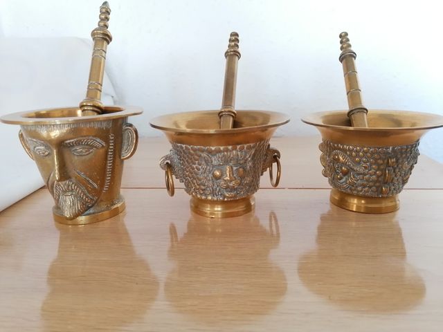 Offerta mortai in bronzo: 3 per 100€