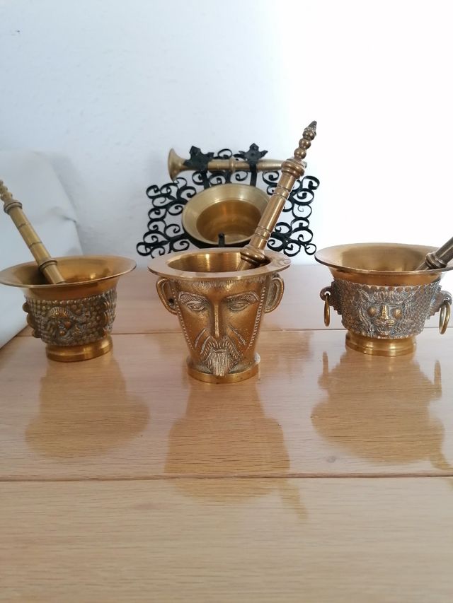 Offerta mortai in bronzo: 3 per 100€