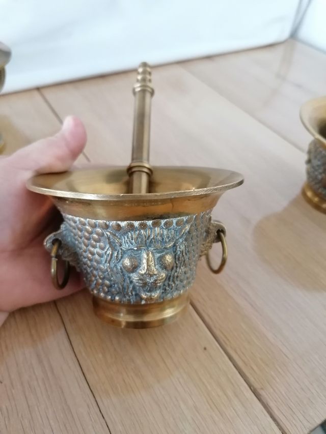 Offerta mortai in bronzo: 3 per 100€