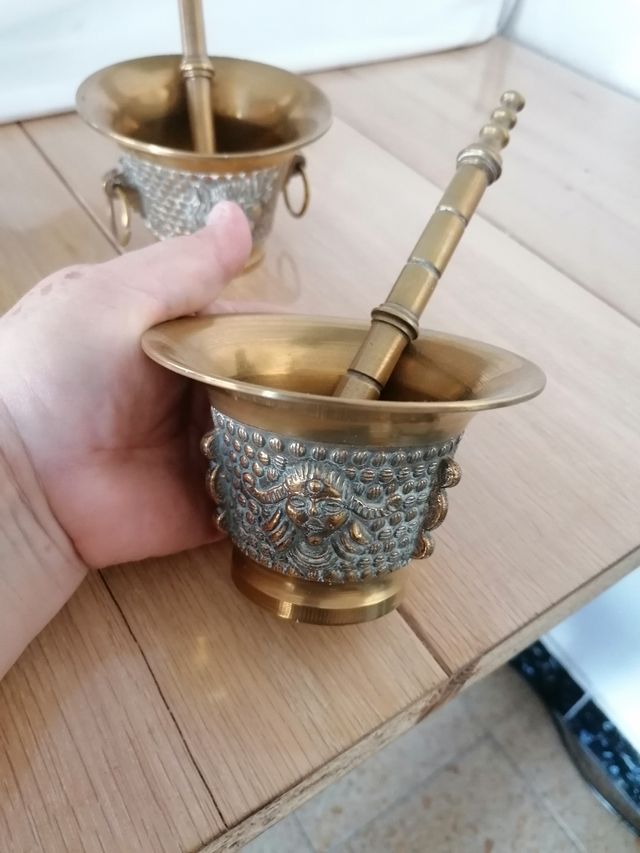 Offerta mortai in bronzo: 3 per 100€