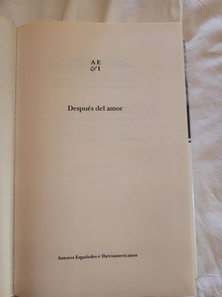 Después del amor