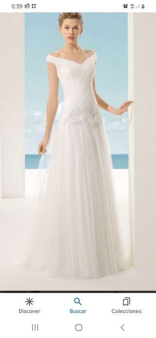 Vestido novia Rosa Clara