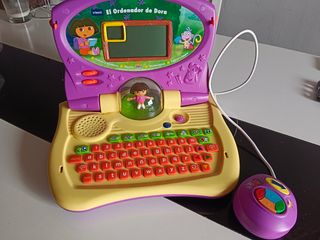 Ordenador infantil Dora la exploradora seminuevo.