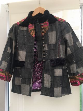 Cazadora vaquera con efectos paswor Custo