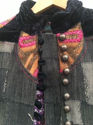 Cazadora vaquera con efectos paswor Custo