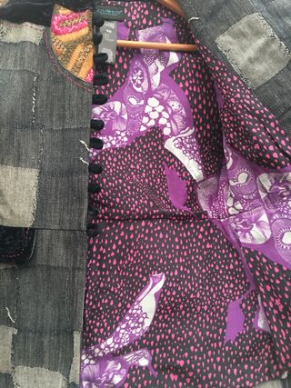 Cazadora vaquera con efectos paswor Custo