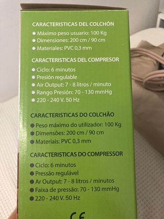 colchon de aire antiescaras nuevo