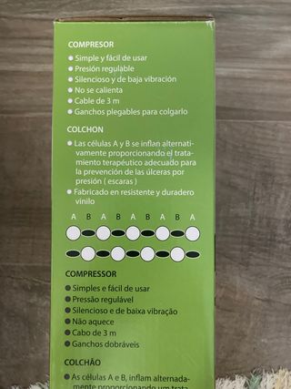 colchon de aire antiescaras nuevo