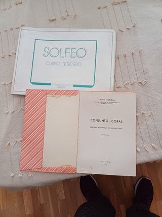 Libros de música (conservatorio)