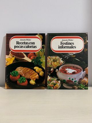 Colección libros de cocina