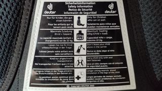 Mochila portabebés de montaña y trekking