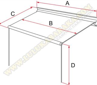 toldo fiamma f35 PRO 250