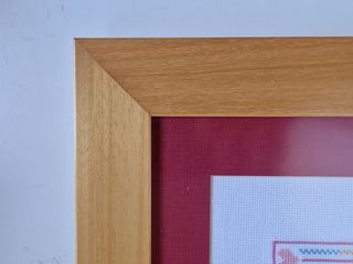 Trio de cuadros para cuarto de bebé petit point