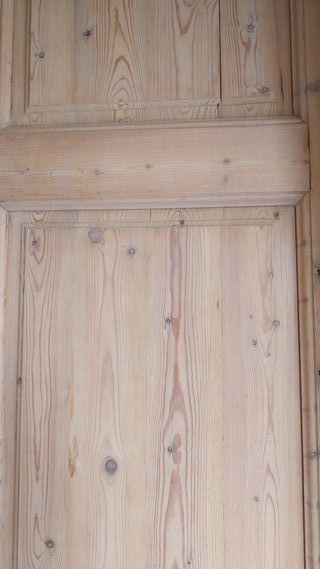 Puerta de pino maciza ideal  cabecero de cama