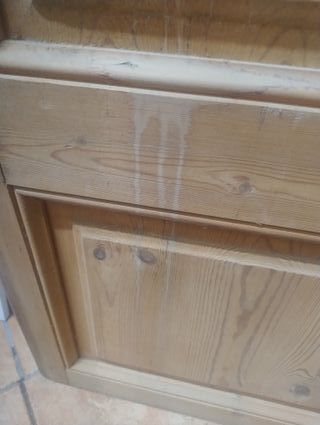 Puerta de pino maciza ideal cabecero de cama