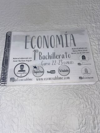Libro de economía 1° Bach