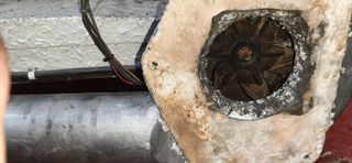 Estrattore di fumi per stufa a pellet 