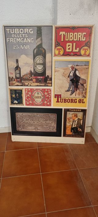 Póster cerveza Tuborg