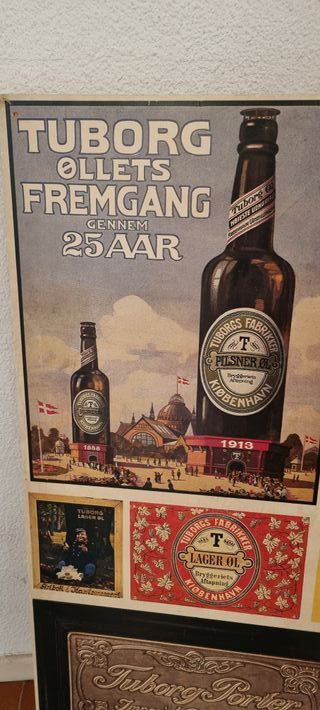 Póster cerveza Tuborg
