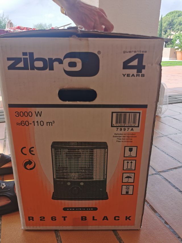 Estufa de Parafina Zibro R26T Zifro