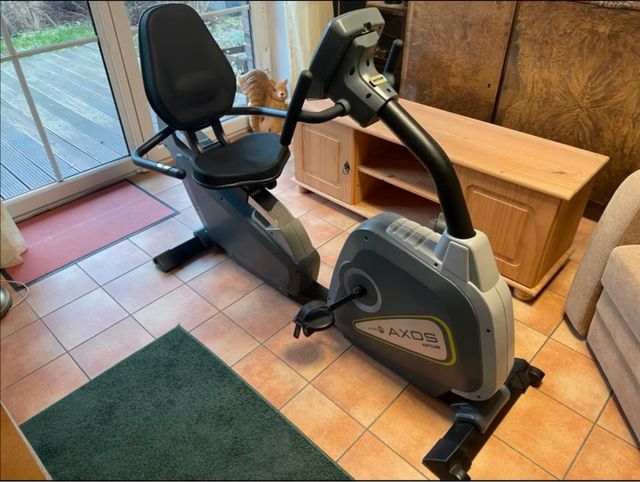 Bici elettrica statica inclinata Kettler Nuova