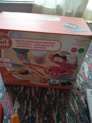 Juego dentista de plastilina