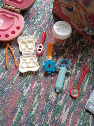 Juego dentista de plastilina