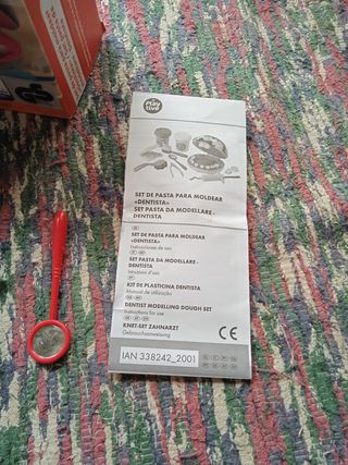 Juego dentista de plastilina