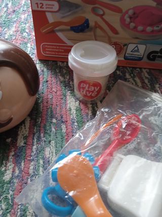Juego dentista de plastilina