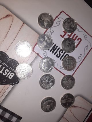 MONEDAS DE COLECCION DEL REAL MADRID