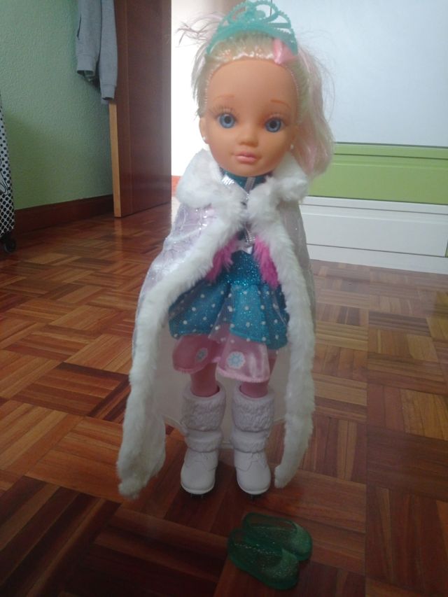 Nancy patinadora sobre hielo