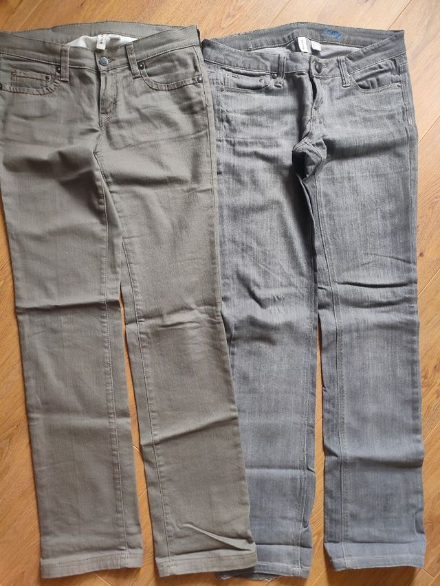 Lote 2 Vaqueros talla 38 Mango ,los dos