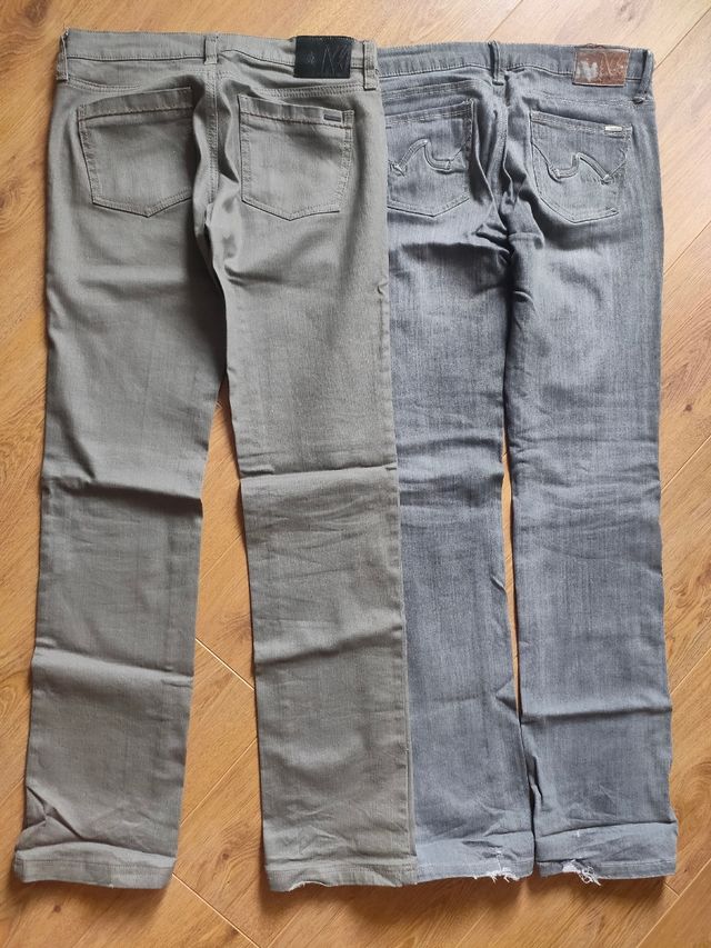 Lote 2 Vaqueros talla 38 Mango ,los dos