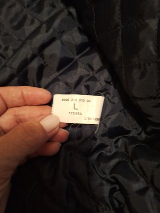 Chaqueta azul marino