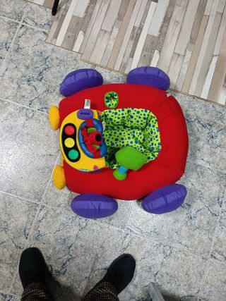 Coche de tela didactico