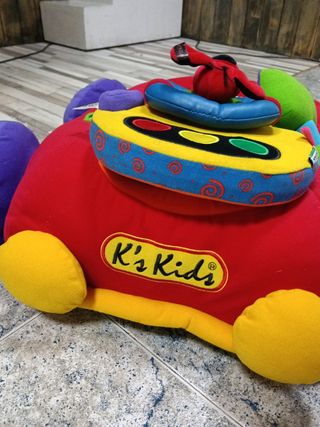 Coche de tela didactico