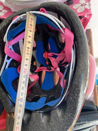 casco bici x bimba