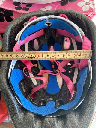 casco bici x bimba