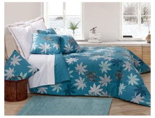 Colcha reversible estampado