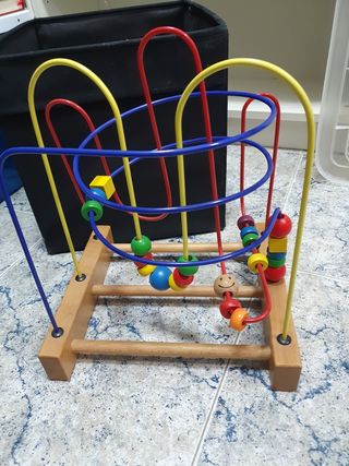 Juego didactico madera