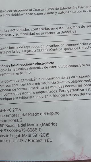 Libro religión Sm. Nuevo Kaire