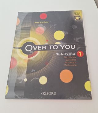 Libro inglés Over to you 1 bachillerato