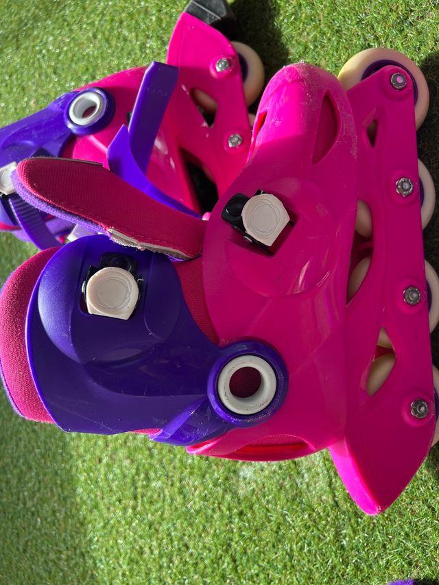 Patines en lines y protecciones