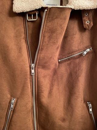 Cazadora de hombre efecto ante doble faz