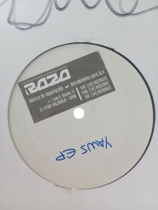 Vinilo promo dj firmado yaws ep spiko
