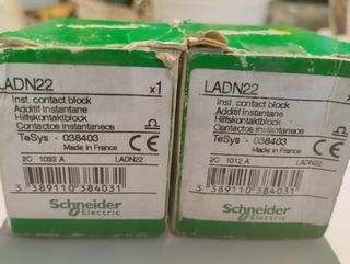Schneider Bloque contacto aux  LADN22