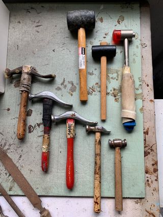 antichi utensili da calzolaio