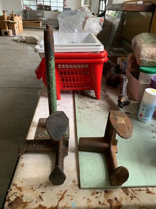 antichi utensili da calzolaio