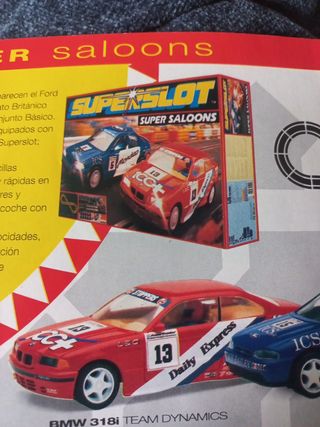 SCALEXTRIC SUPERLOT SUPER SALOONS + EXTRAS