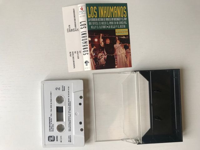 Cinta cassette original de Los Inhumanos